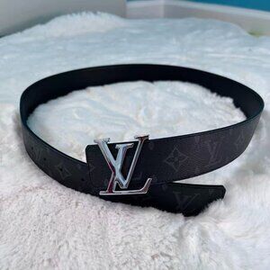 LV Belts 95cm fit for 30-34 Silver Logo